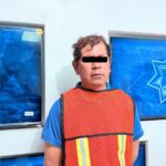 Policías Municipales detienen a hombre acusado de incendiar vehículo tras discusión con vecino