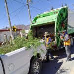 Apoya Servicios Públicos jornada de limpieza en Samalayuca