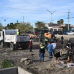Agradecen vecinos de El Vergel intervención limpieza por parte del municipio