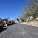 Repavimenta Obras Públicas la calle Mariano Escobedo