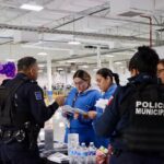 La SSPM instala módulo informativo en empresa PGSTECH de México para promover la prevención de la violencia