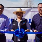 Inaugura JCAS ampliación de red de alcantarillado en Satevó