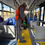 Refuerza JuárezBus seguridad sanitaria con jornada de fumigación y sanitización
