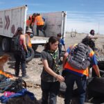Trabajo conjunto logra sanear sector de la Sierra de Juárez