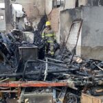 Incendio en predio de la colonia Santa Rosa deja pérdidas materiales y muerte de animales de granja; no hay lesionados