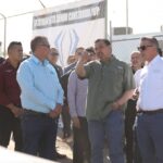Visita el Presidente Pérez Cuéllar obra del Parque de Policías Club Guardianes Juárez