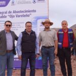 Arrancan JCAS y JMAS Casas Grandes el proyecto integral de abastecimiento de agua potable “Ojo de Valereño”