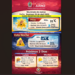 Alerta preventiva por viento en Cd. Juárez este domingo; rachas podrían alcanzar hasta 70 km/h