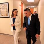 Alejandro Moreno y María Corina Machado: unidad frente al autoritarismo