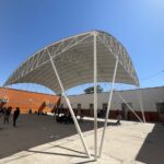 Tiene Obras Públicas listos 20 domos escolares para la entrega oficial
