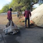 Atiende Servicios Públicos áreas verdes aledañas al Puente del Trébol