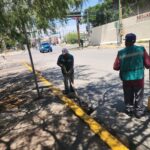 Limpian Monumento a Benito Juárez para disfrute de los juarenses