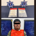 Arrestan a sujeto acusado por falsificación de moneda y aseguran billetes apócrifos