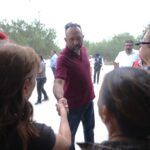 Recorre alcalde colonia Morelos II tras rehabilitación de parque