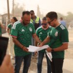 Supervisa alcalde Ortiz Orpinel avance de gimnasio en Deportivo Salvarcar