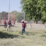 Realizan mantenimiento integral en el Parque Roma