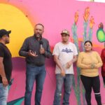 Supervisa alcalde rehabilitación del parque Mujer Tepehuana