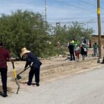 Regulación Comercial inicia jornada de Juárez Amanece Limpio en Riberas del Bravo etapa IX