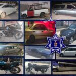 Recupera Policía Municipal 12 vehículos con reporte de robo gracias a operativo especial