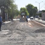 Continúa el Gobierno Municipal con rastreo de vialidades en diversos sectores