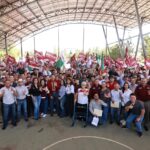 Cierra Cruz Pérez Cuéllar asambleas informativas de Morena en Cuauhtémoc