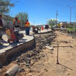 Mantiene Obras Públicas reparaciones por lluvias en la calle Puerto Dunquerque