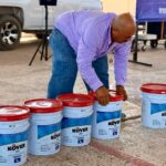 Entrega Gobierno del Estado materiales a escuelas afectadas por las lluvias en Cd. Juárez