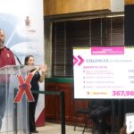 Presenta alcalde avance en rastreo y bacheo en calles