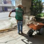Limpia el municipio instalaciones donde estaba el hospital Guernica