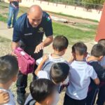 Entregan 354 loncheras con útiles escolares en cinco jardines de niños de Juárez