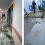 Culmina Protección Civil trabajos de desagüe en la clínica del IMSS número 6